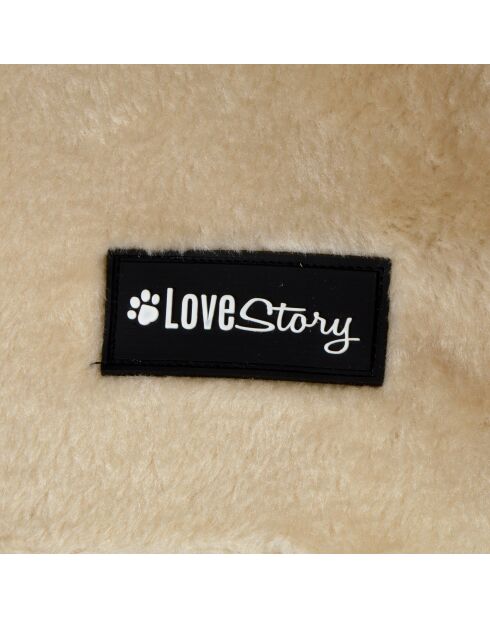 Arbre a chat avec jouet et Tunnel 38cm ecru