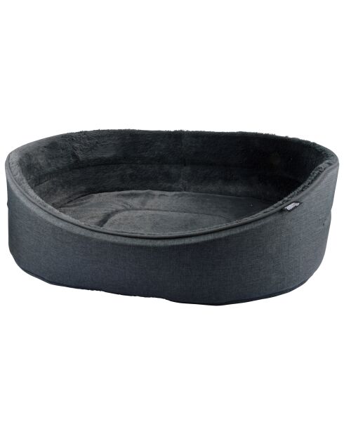 Cestino ovale Newton interno morbido 80* 62 cm antracite