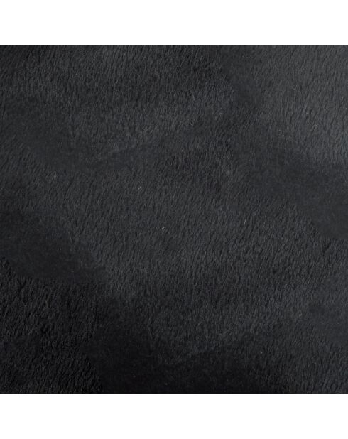 Cestino ovale in poliestere 65* 47 cm grigio chiazzato/nero