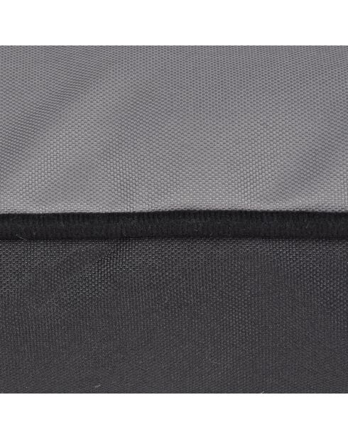 Cestino ovale 70*52 cm essenziale nero grigio