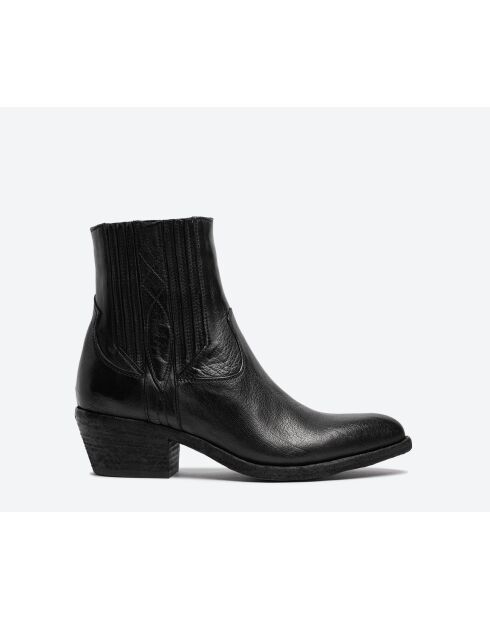 Sehr weiche kleine Buffalo Westernstiefel Cognac