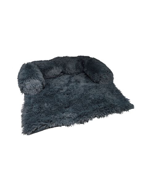 protezione per divano con fodera in poliestere 80* 75* 15 cm soffice antracite