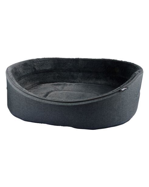 Cestino ovale Newton interno morbido 75* 57 cm antracite