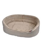 Cestino ovale Newton interno morbido 80* 62 cm ecru