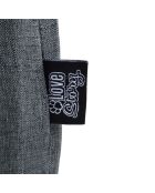 Newton ovale mand met zachte binnenkant 50*33cm antraciet