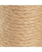 Kratzbaum-Spielstation mit Spielzeug und Kratzern H.54cm ecru nomad