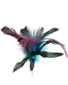 colonne a griffer avec jouets integres corde jute et structure bois d.30*h.40cm