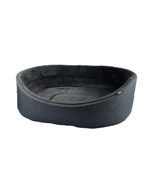 Cestino ovale Newton interno morbido 60* 43 cm antracite