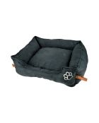 Cestino rettangolare in poliestere 65*60*h21cm city anthracite