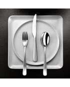 Couverts de table Alpha - Ménagère 50 pièces Acier inoxydable