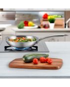 Poêle Gourmet  inox - D.20cm