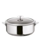Sauteuse Eclipse revêtement céramique avec couvercle - D.24cm