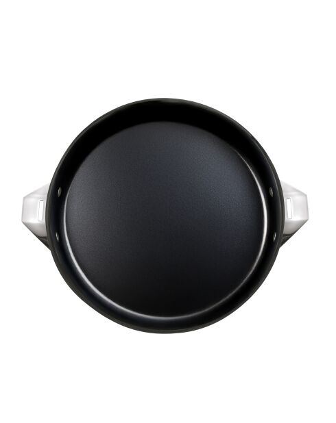 Eclipse frituurpannenset met keramische coating, roestvrijstalen handgreep en afneembare handgrepen - D.32cm
