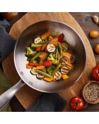 Wok inox Gourmet - D.28cm