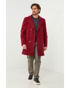 Manteau Thibault Bordeaux