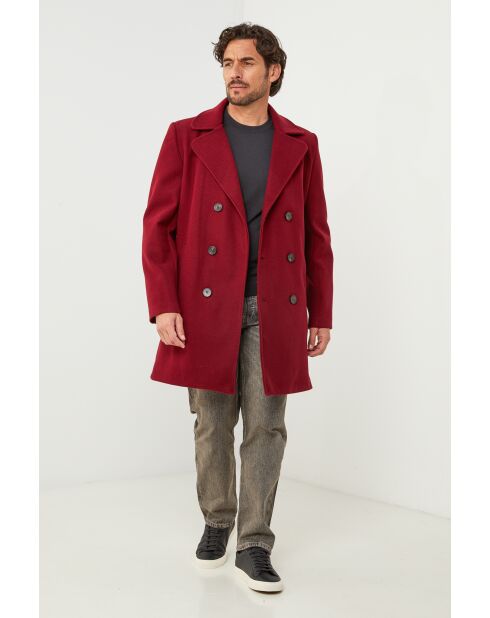 Manteau Thibault Bordeaux