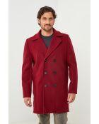 Manteau Thibault Bordeaux