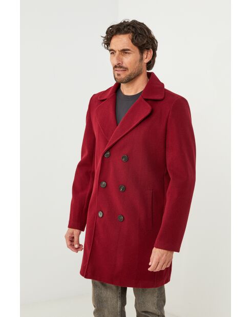 Manteau Thibault Bordeaux