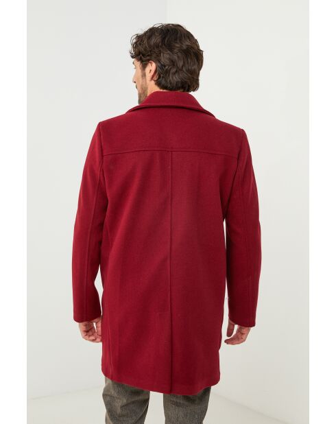 Manteau Thibault Bordeaux
