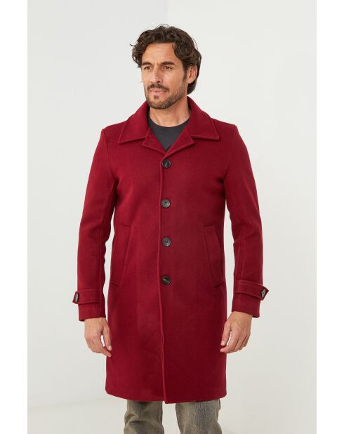 Manteau Nathan Bordeaux