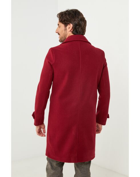 Manteau Nathan Bordeaux