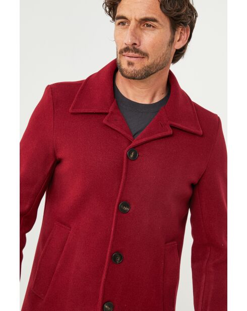 Manteau Nathan Bordeaux
