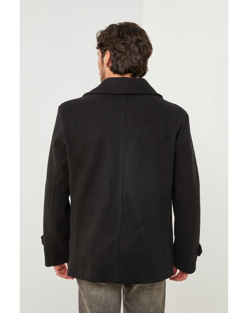 Cappotto di media lunghezza Vivienne Noir