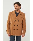 Cappotto di media lunghezza Vivienne Camel