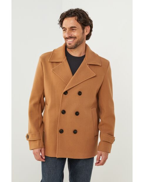 Cappotto di media lunghezza Vivienne Camel