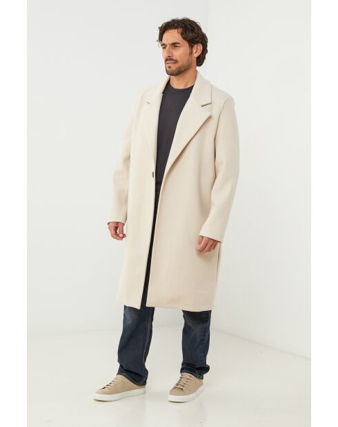 Cappotto lungo beige Nelly