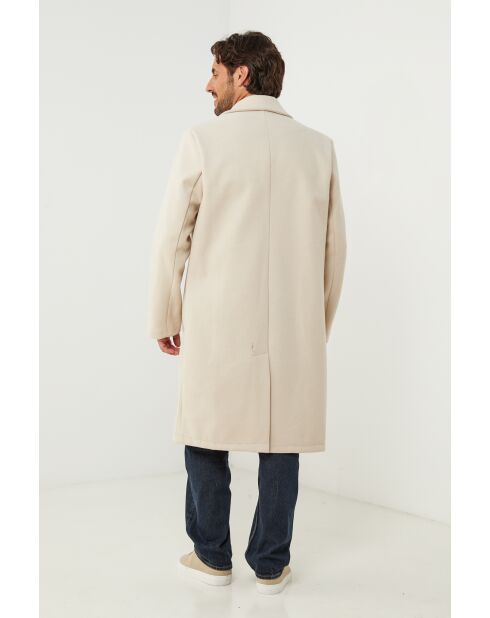 Cappotto lungo beige Nelly