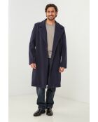 Manteau long Nelly Marine