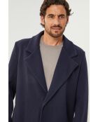 Manteau long Nelly Marine