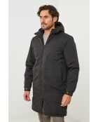 Doudoune long à capuche Sarah Noire