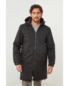 Doudoune long à capuche Sarah Noire