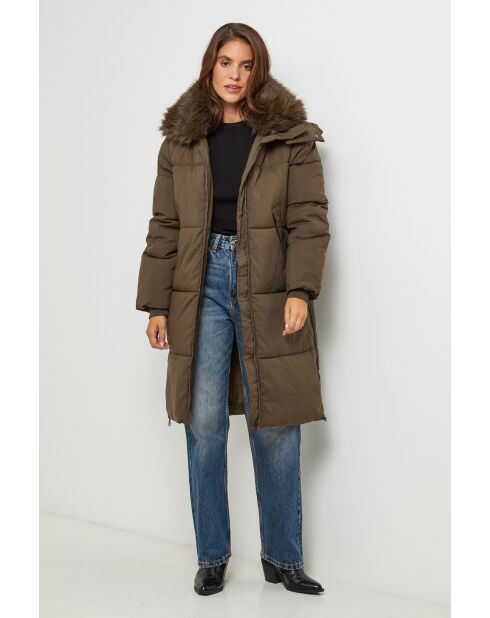 Chaqueta media Luna Khaki