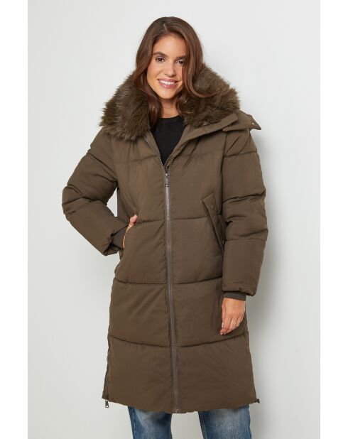 Chaqueta media Luna Khaki