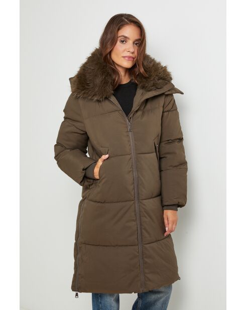 Chaqueta media Luna Khaki