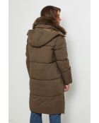 Chaqueta media Luna Khaki