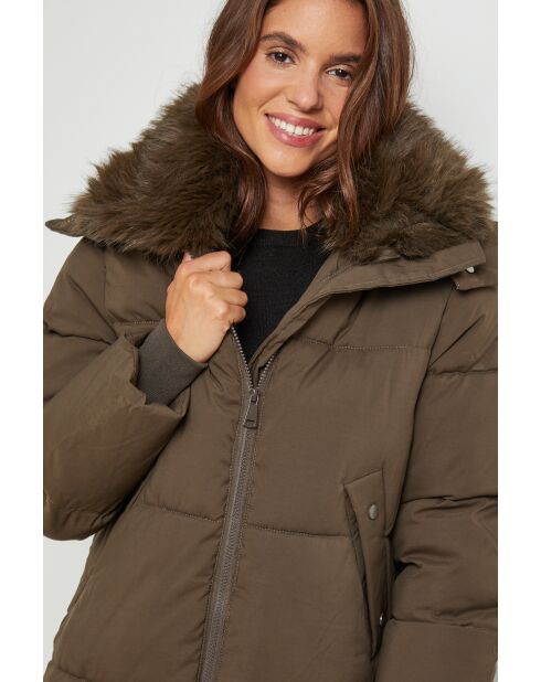 Chaqueta media Luna Khaki