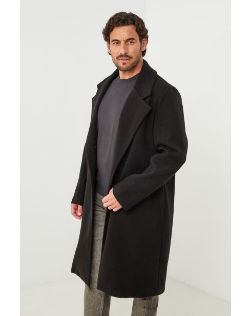 Cappotto lungo nero Nelly