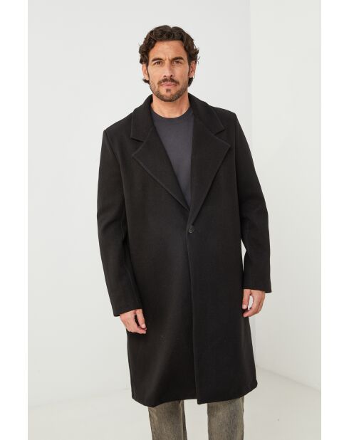Cappotto lungo nero Nelly