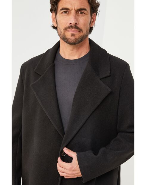 Cappotto lungo nero Nelly