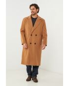 Abrigo largo Elise Camel