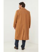 Abrigo largo Elise Camel