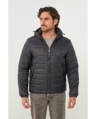 Doudoune col montant Manon Noire