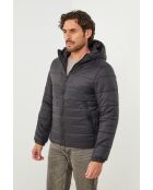 Doudoune col montant Manon Noire