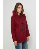 Manteau Lilia Bordeaux