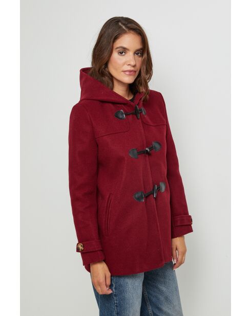 Manteau Lilia Bordeaux