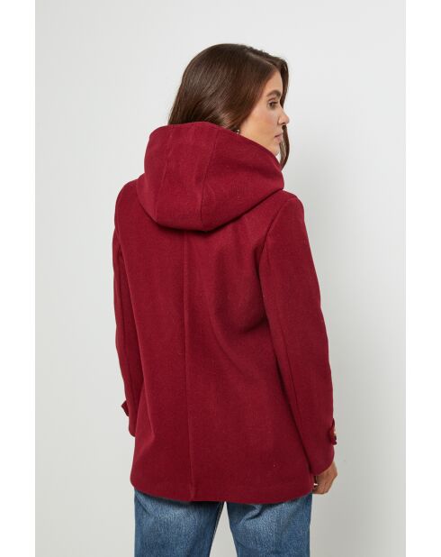 Manteau Lilia Bordeaux